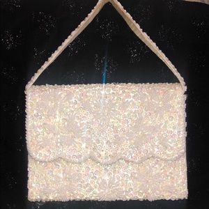 BEAUTIFUL SEQUIN ANTIQUE PURSE